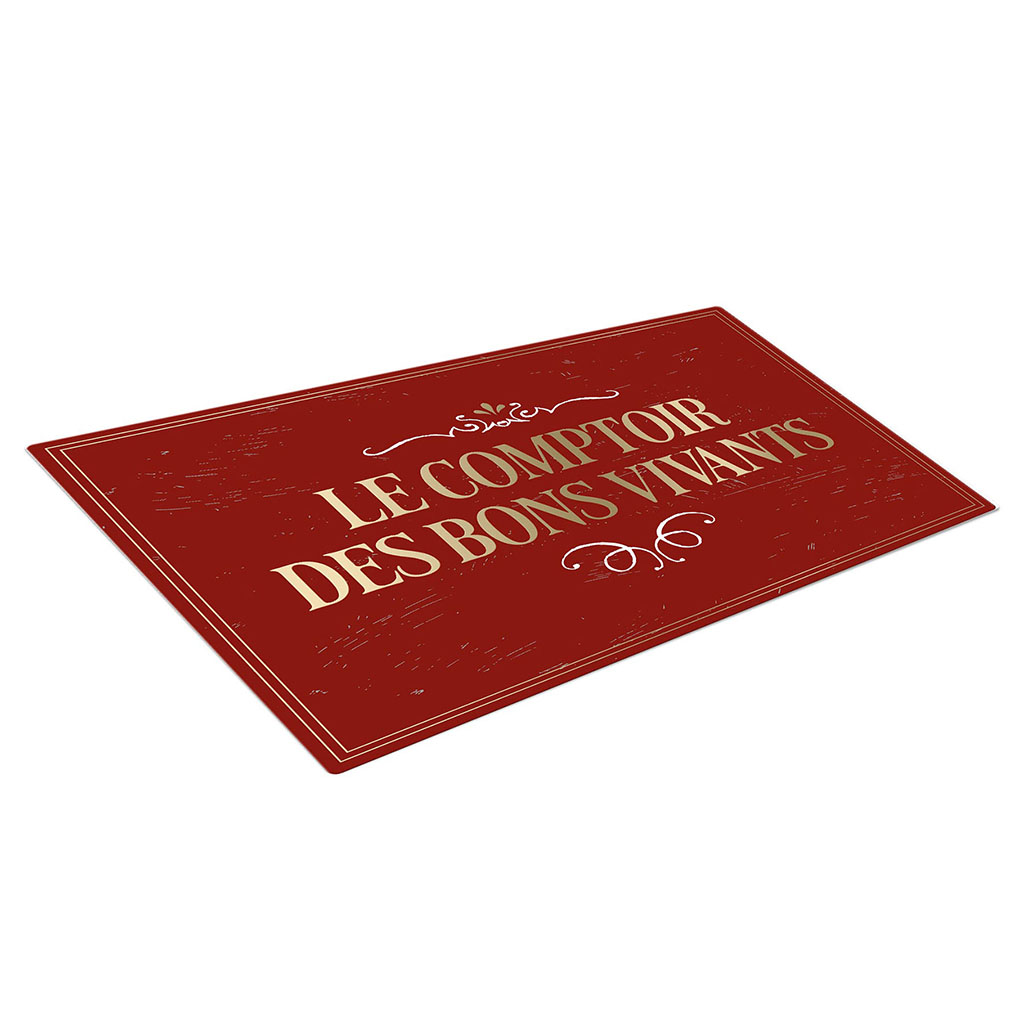 Set de table polypropylène Le comptoir des bons vivants 31x42cm