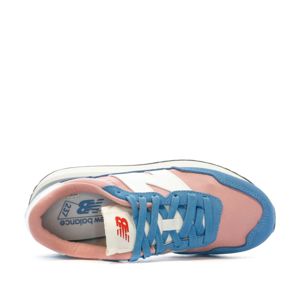 New Balance WS237 Baskets Rose/Bleu Femme New Balance