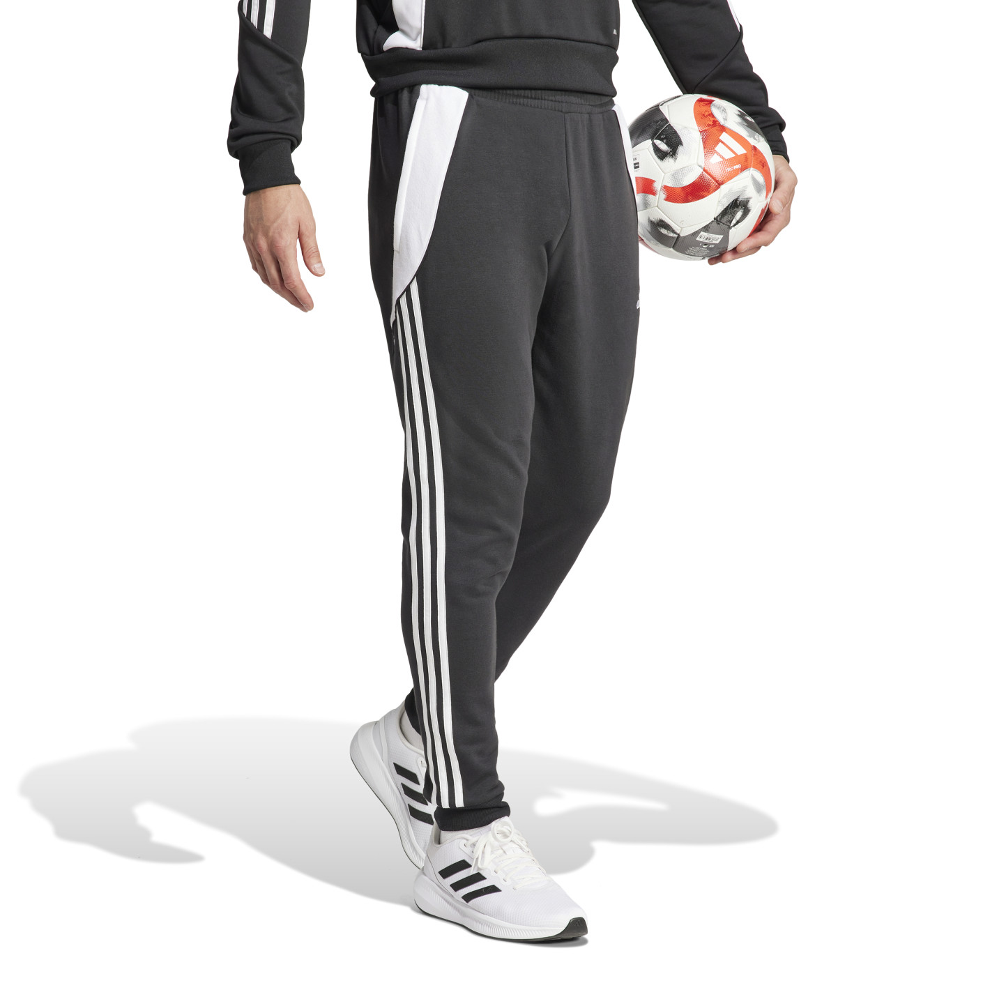 adidas Tiro 24 Sweat Trainingspak Zwart Wit