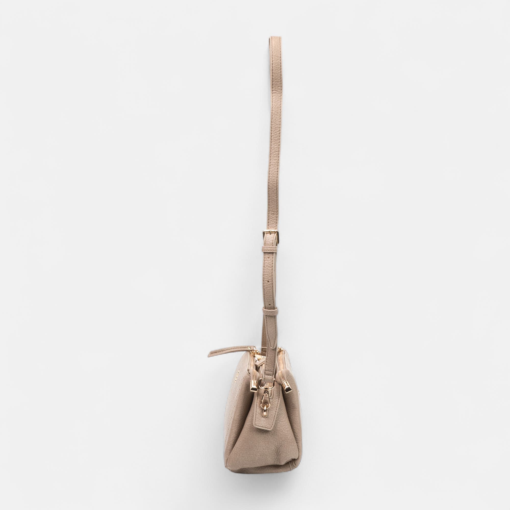 Sac bandoulière beige