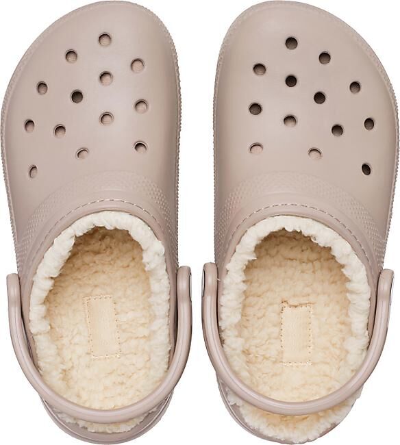 CROCS - CHAUSSONS DE CHALET CLASSIC LINED CLOG MUSHROOM