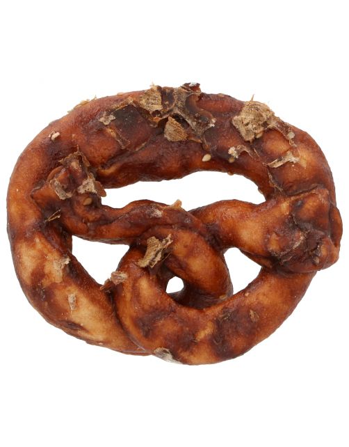 Timo Pretzel Met Kip - Hondensnacks - Ø10 cm 1 stuk