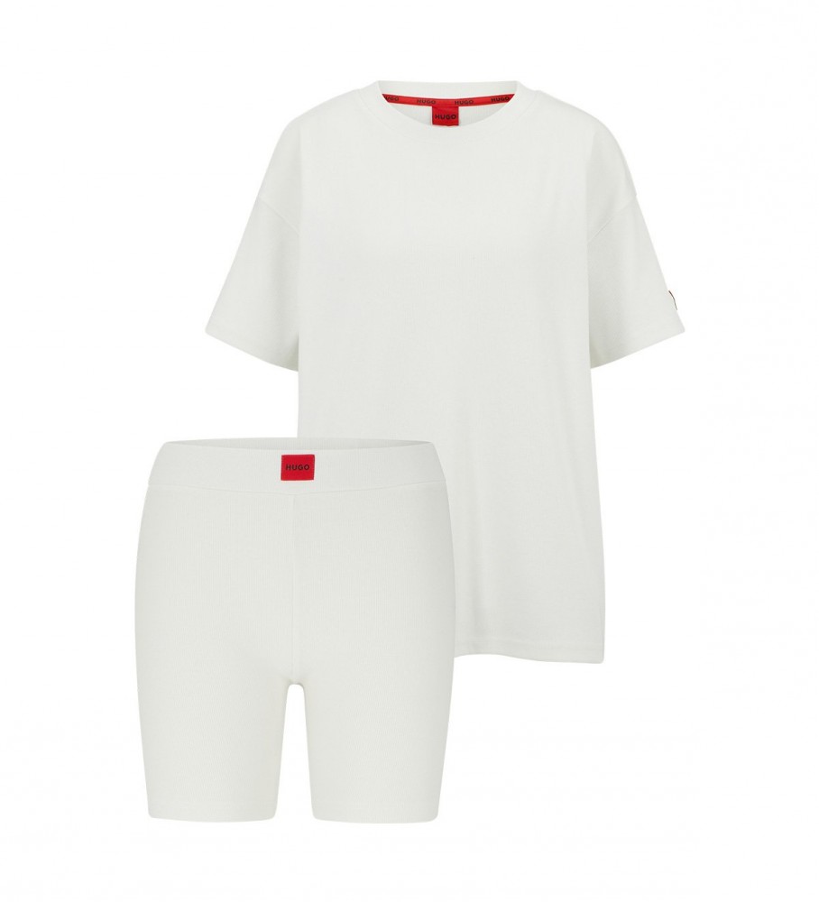 Pijama branco liso HUGO