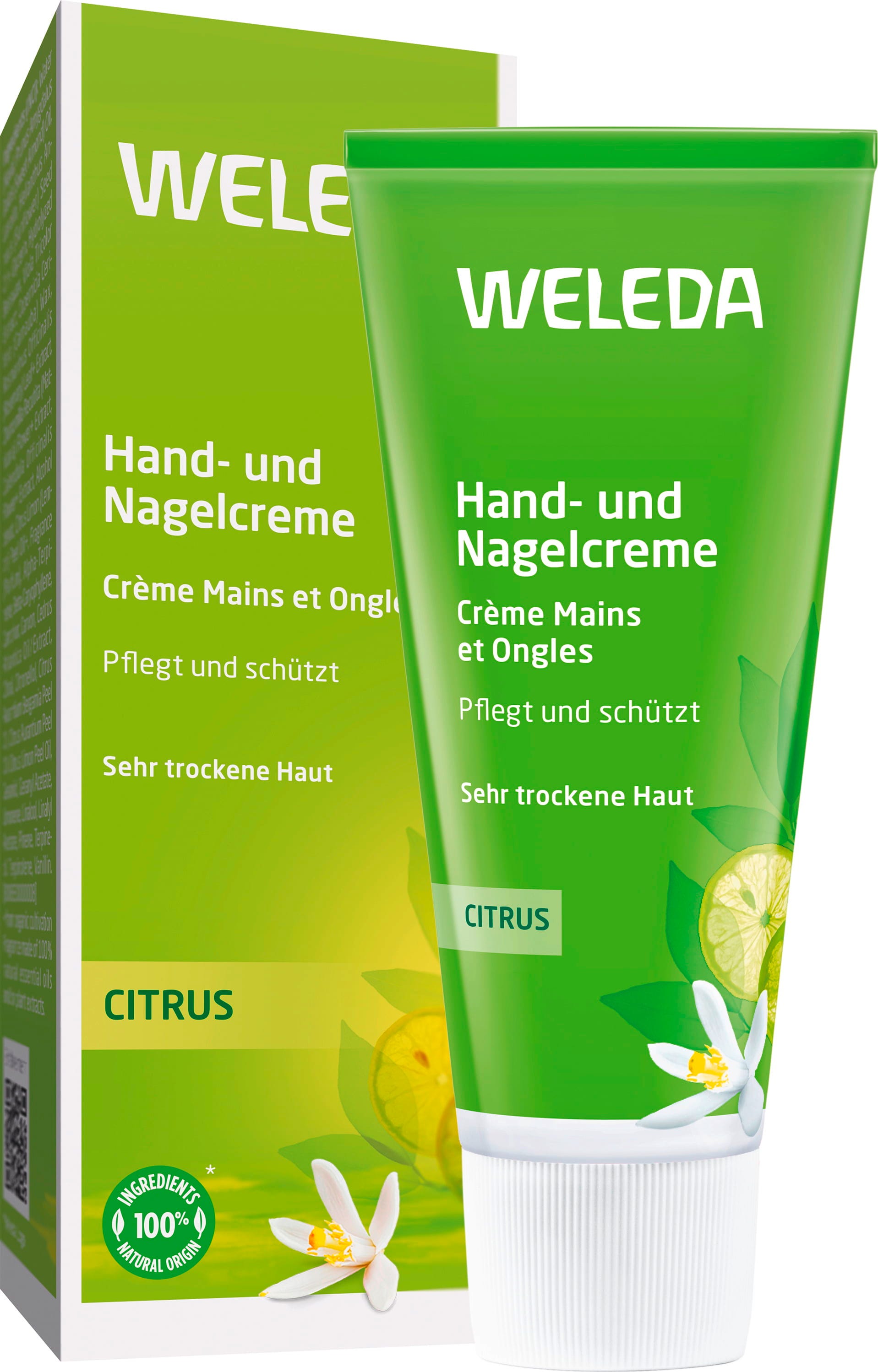 Weleda  Citrus Hand- und Nagelcreme, 50 ml