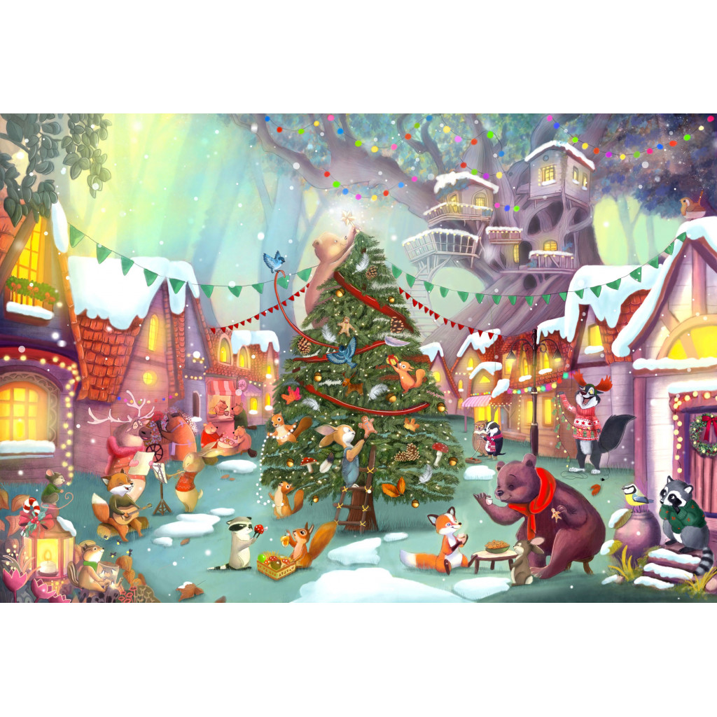 Puzzle - Veille de Noel - 100 Pièces