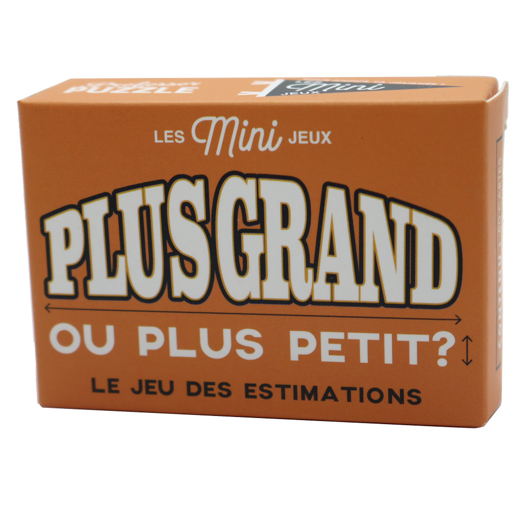 Mini Jeux - Plus Grand Ou Plus Petit