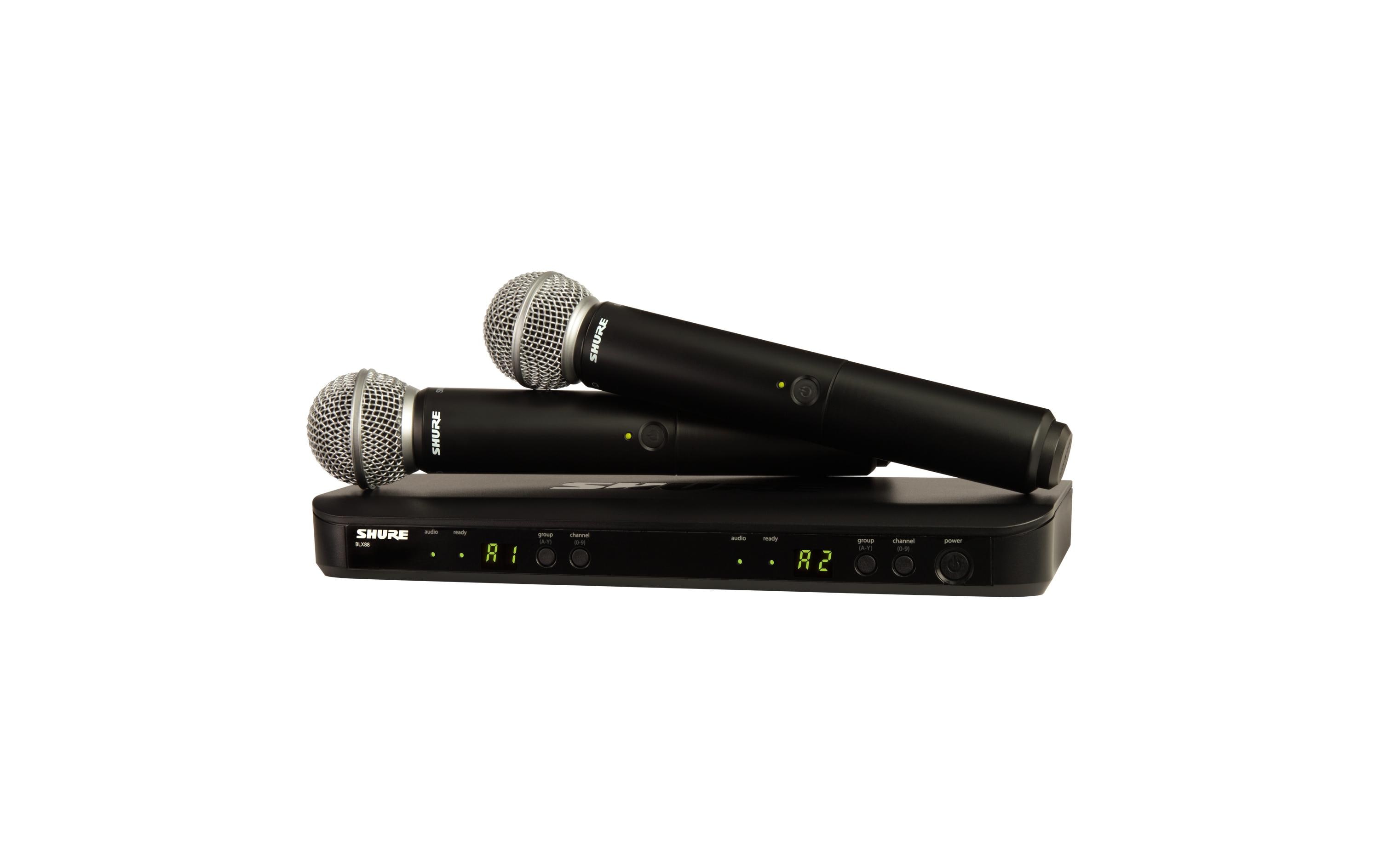 Drahtlossystem BLX288E/SM58-M17<br>Wireless Dual Vocal System mit zwei SM58
