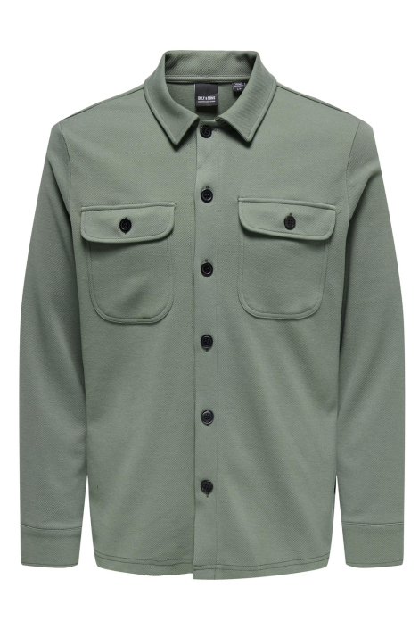 Only & Sons groene heren overhemd