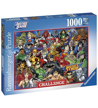 Ravensburger Puzzlespiel - 1000 Teile - Challenge DC Comics