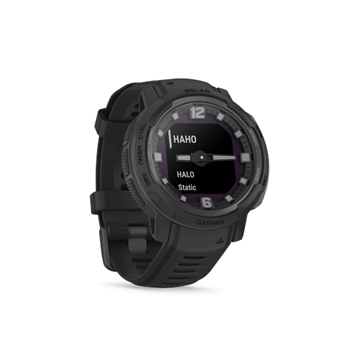 Garmin Instinct Crossover 010-02730-00 Solar Tactical Edition Hybrid-Smartwatch, Black, 45 mm
