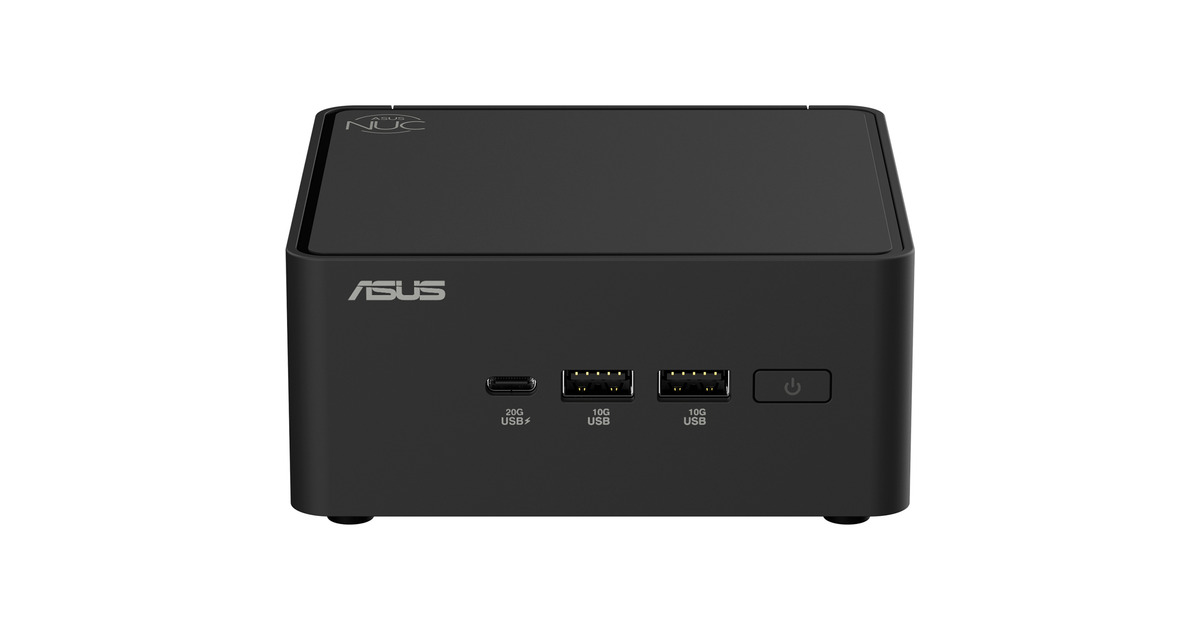 ASUSNUC 15 Pro Tall Kit RNUC15CRHC700002 barebone  (Zwart | Core 7 240H | Intel Graphics)