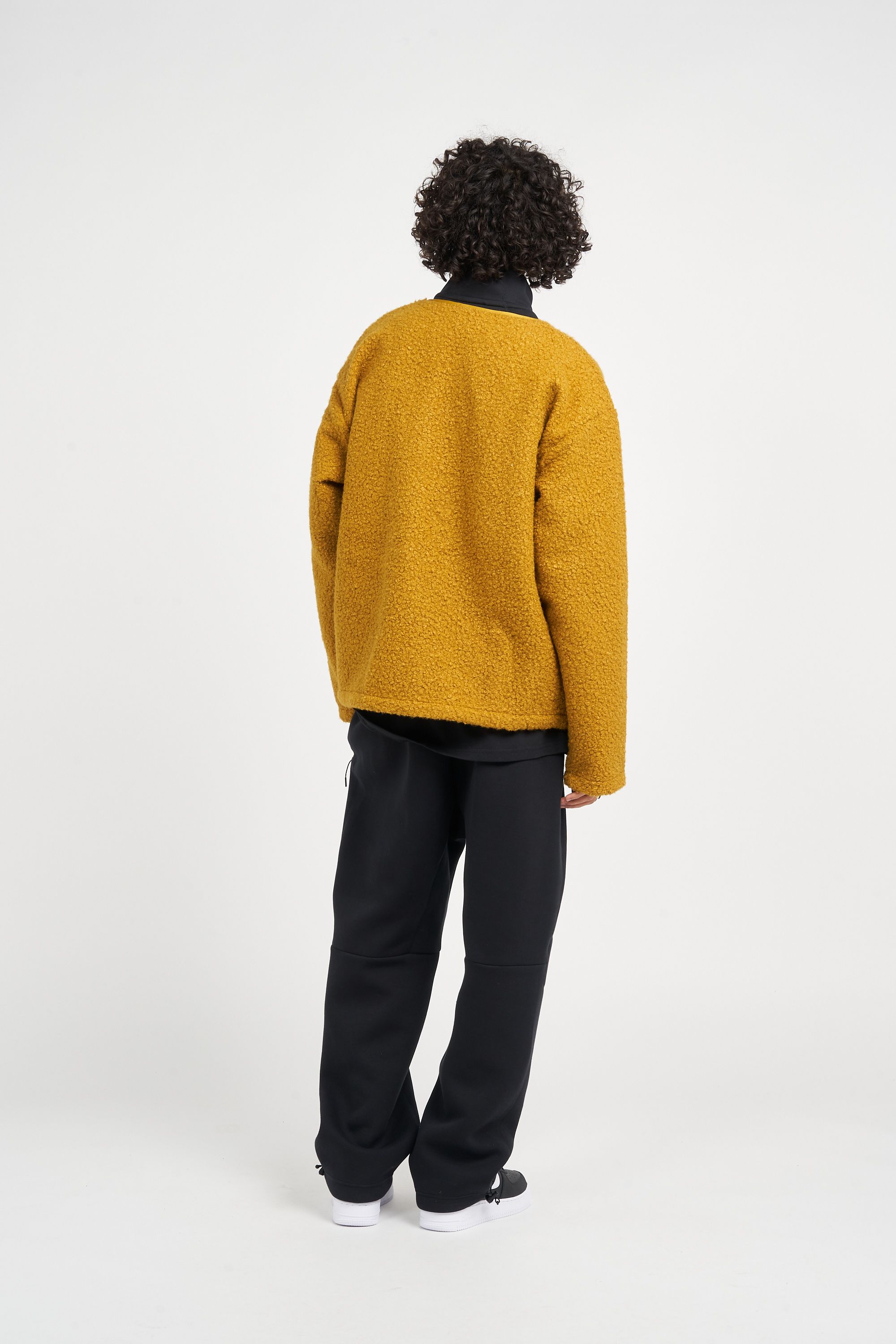 NIKE Veste SHERPA Marron