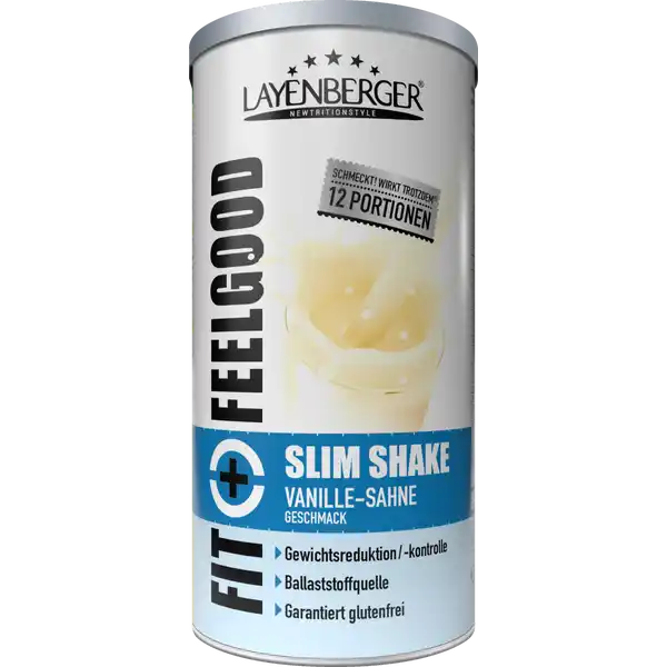 Fit+Feelgood Slim Shake Vanille-Sahne Geschmack