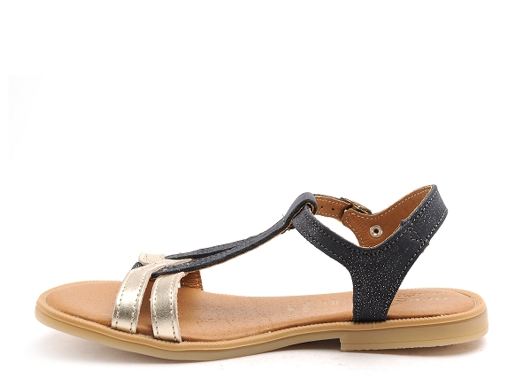 Bellamy nu pieds enfant jilou bleu