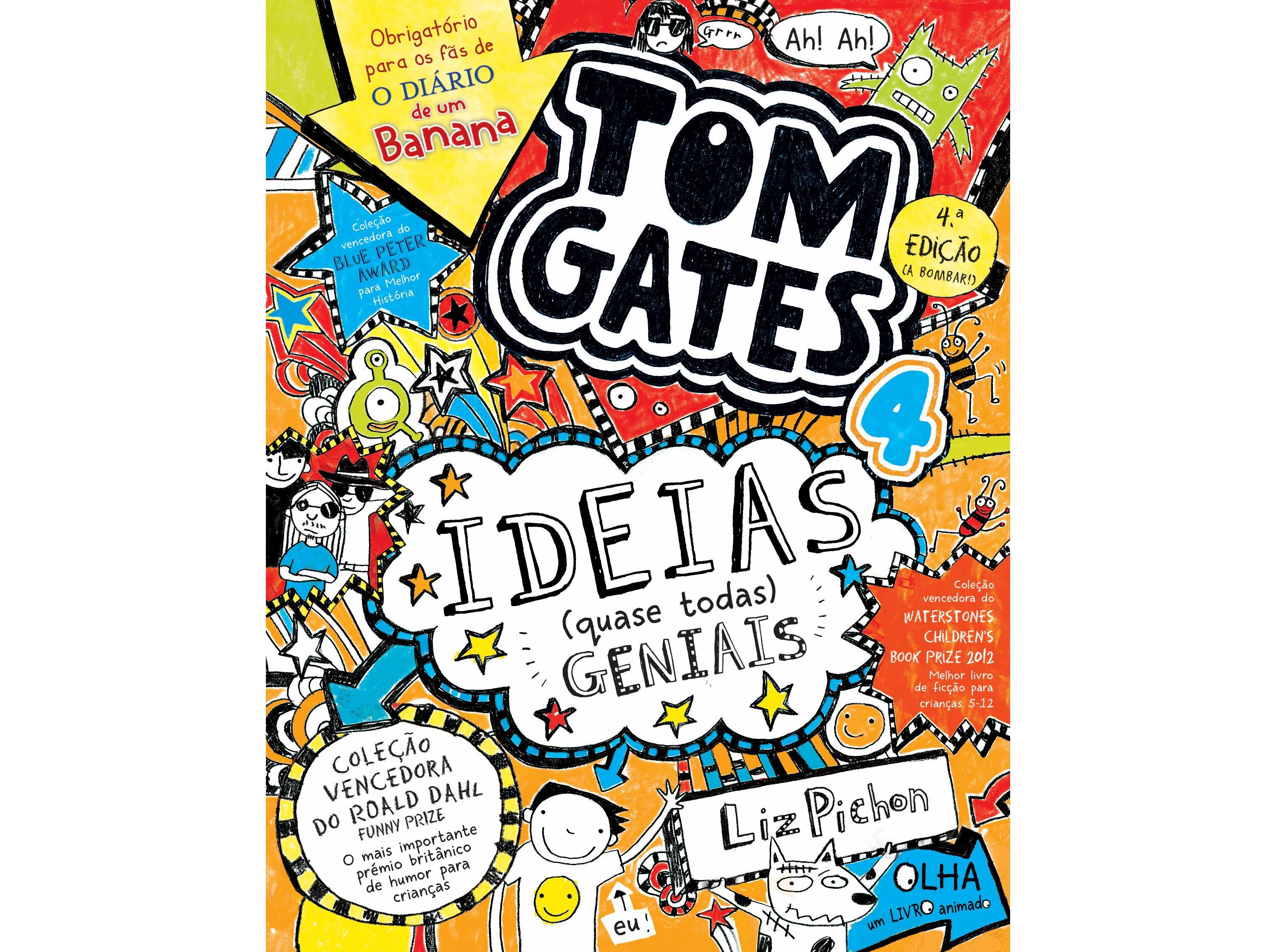LIVRO TOM GATES 4: IDEIAS (QUASE TODAS) GENIAIS