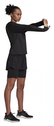 Short 2-en-1 adidas Run It Noir Femme