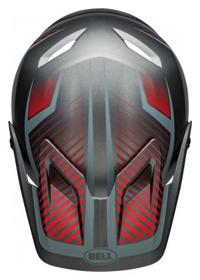 Casque Intégral Bell Transfer Gris Rouge