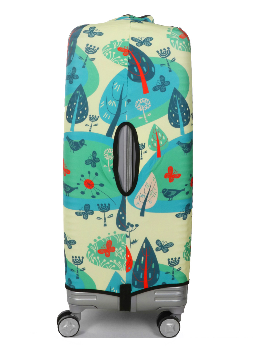 Housse de valise Periea Yellow and Blue Woodland L