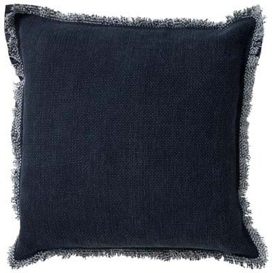 Dutch Decor sierkussen Burto blauw 45 x 45 x 22 cm