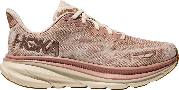 HOKA Clifton 9 Sandstone / cream