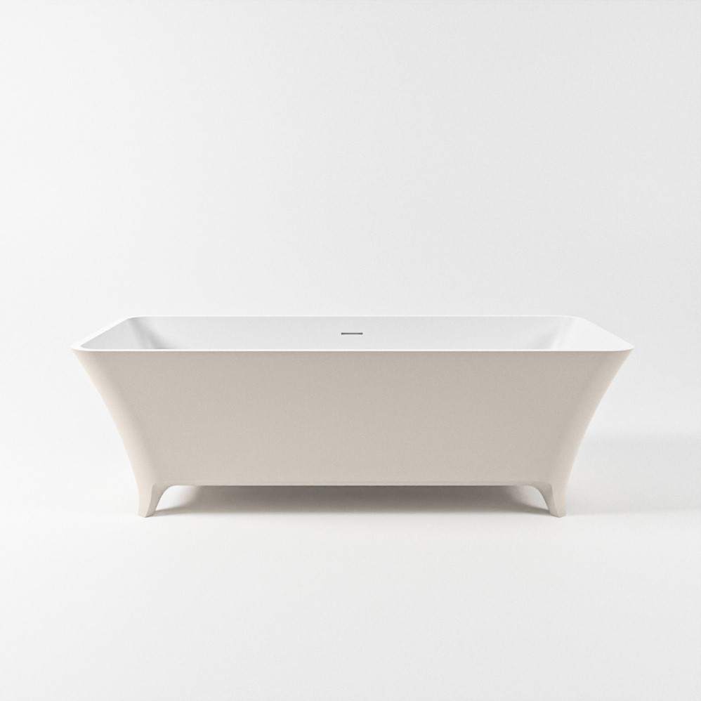 Mondiaz Lundy vrijstaand bad 170x75cm kleur linen/talc