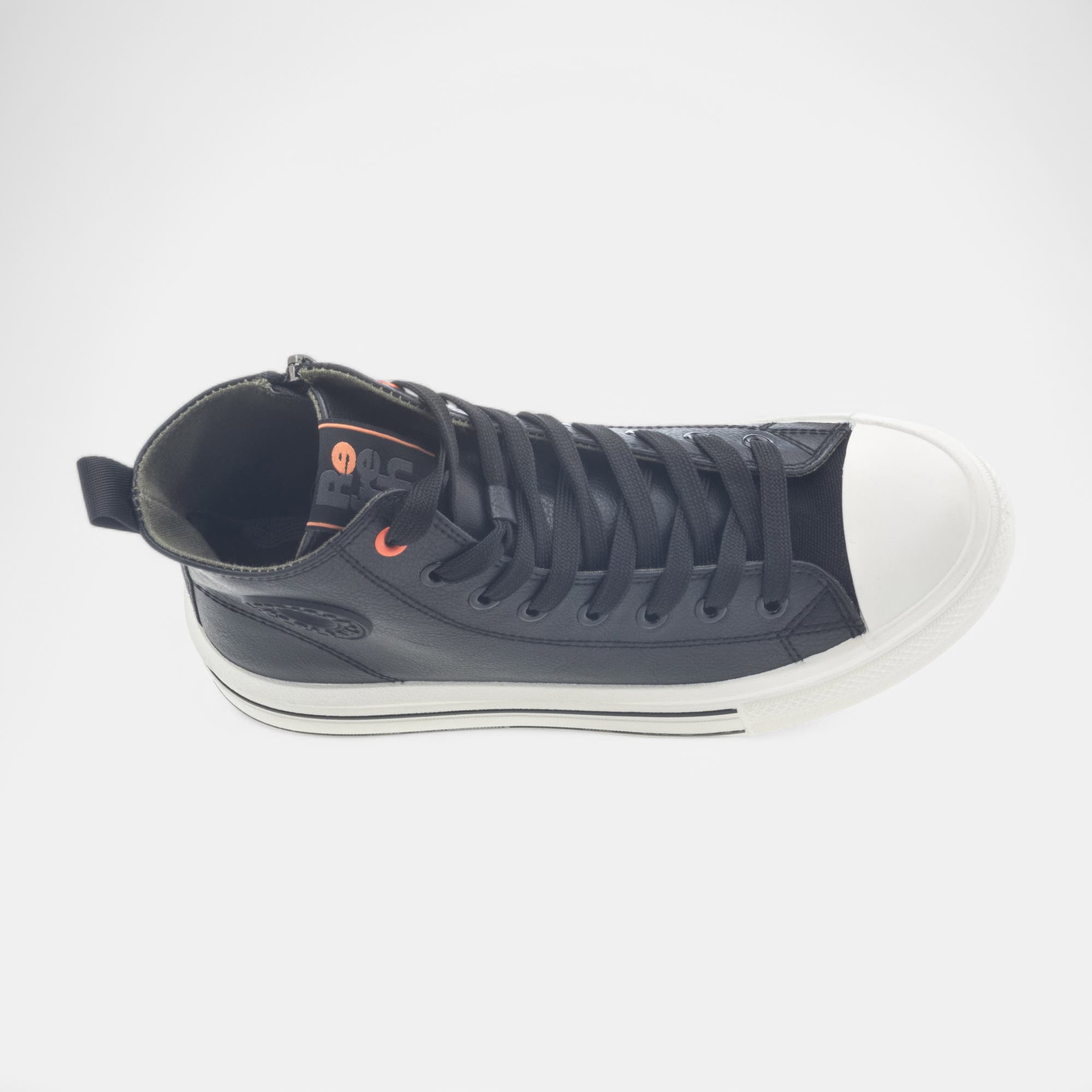 Baskets hautes Femme noir