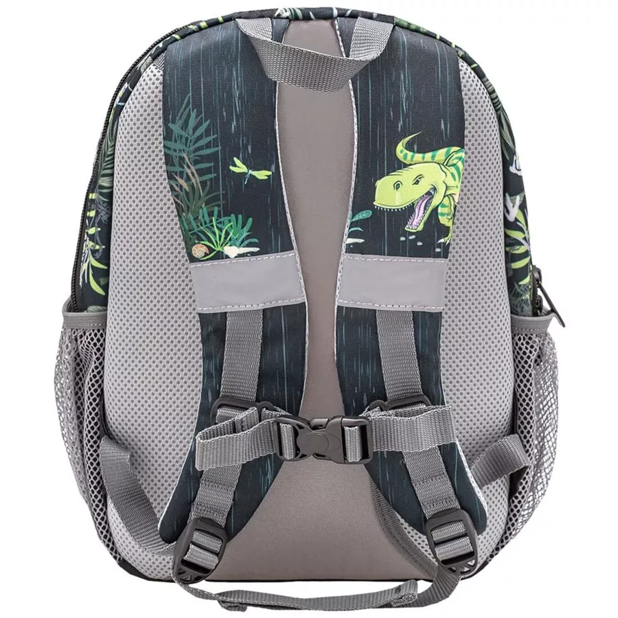 Belmil Kindergartenrucksack Kiddy Plus Kindergartenrucksack für 3-6 Jährige Kinder mit Brustgurt Dinosaurs