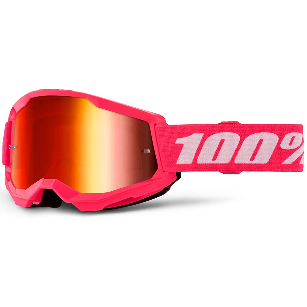100% - Masque Strata 2 - Ecran Mirror Rose / Rouge / Iridium