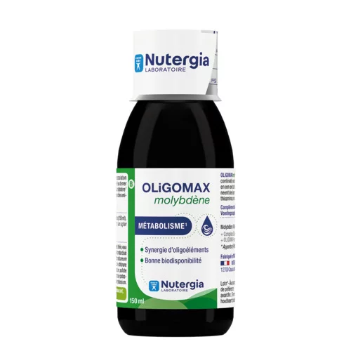 Equilibre digestif - OLiGOMAX Molybdène - Métabolisme - 150ml