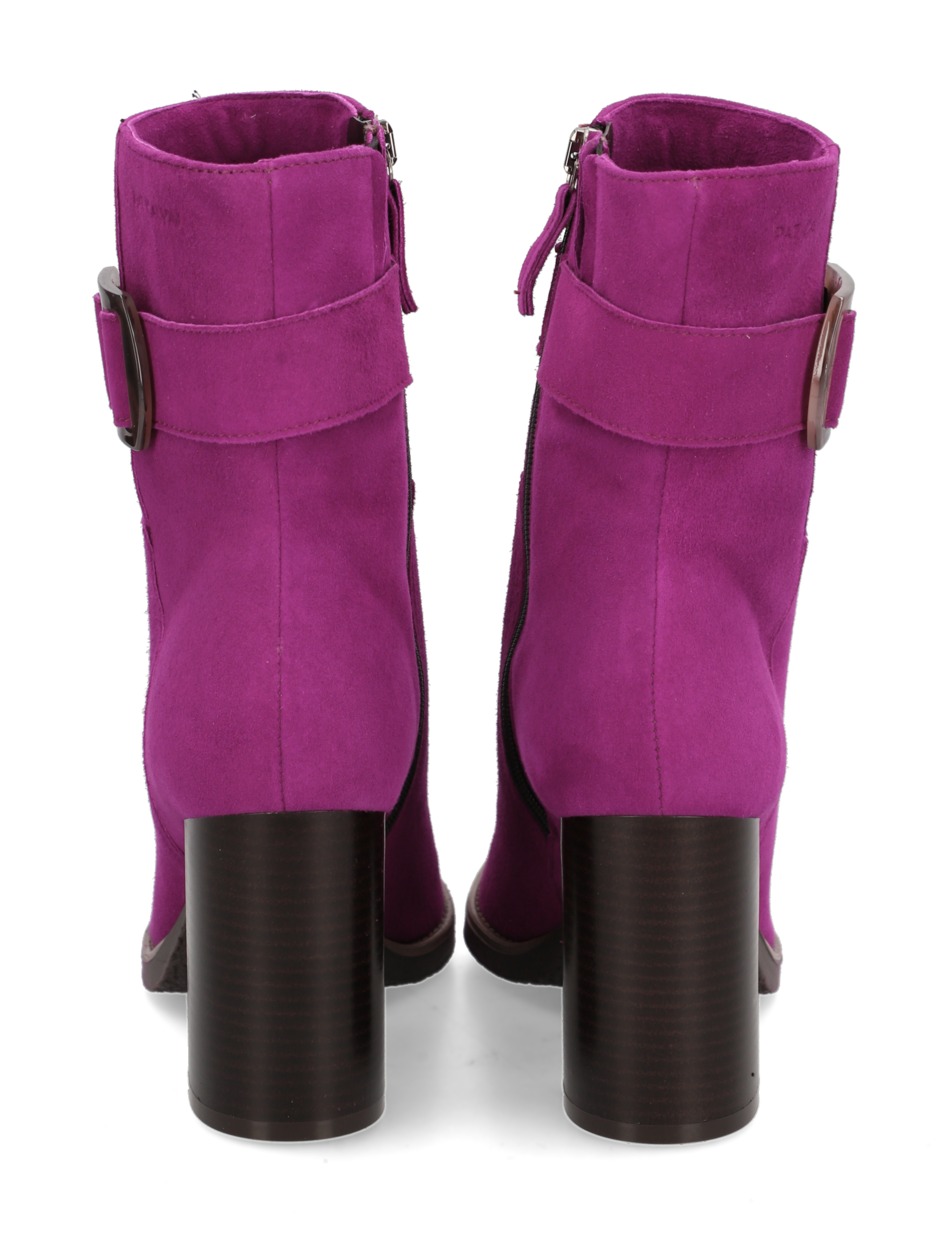 Veloursleder Stiefelette