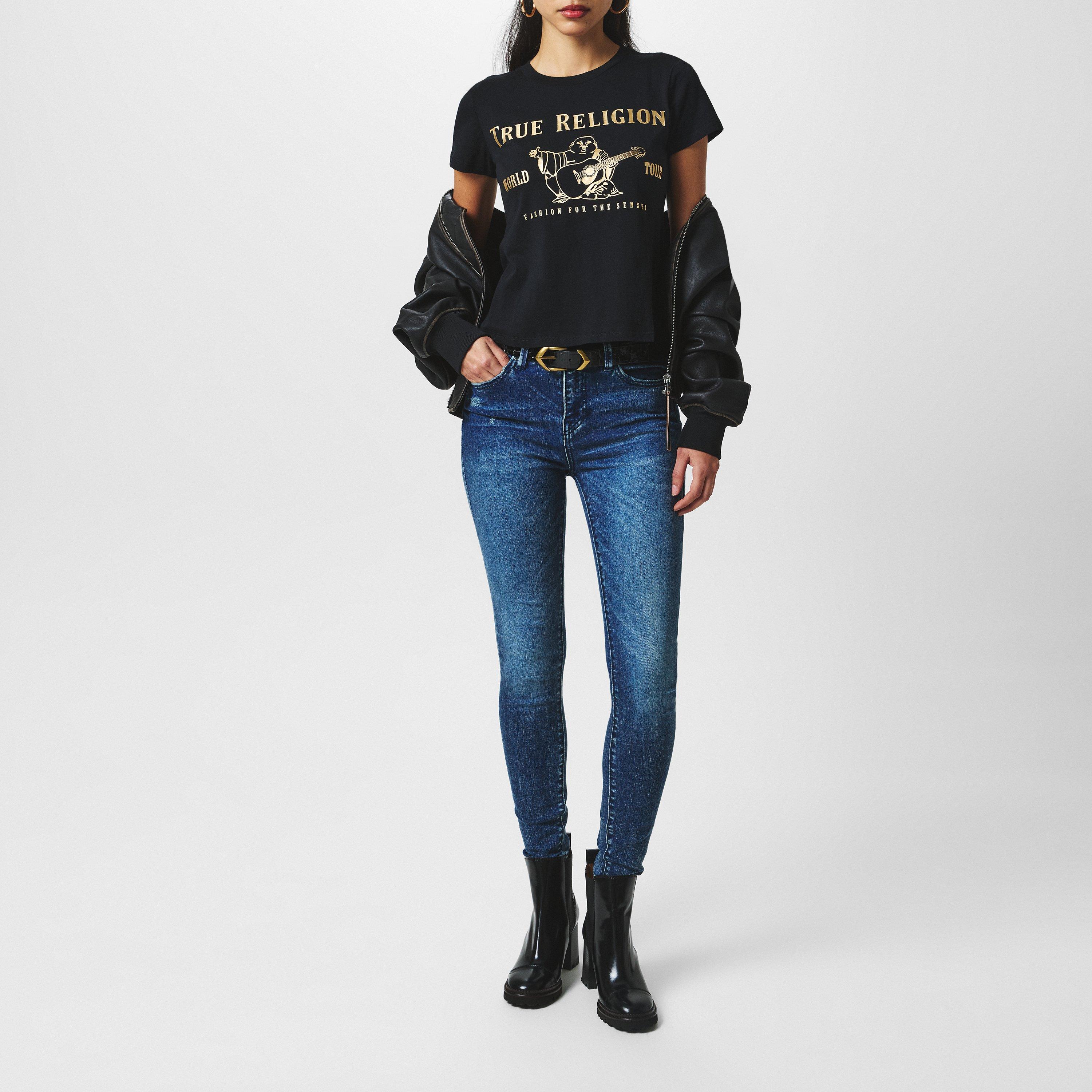 True Religion Buddha Logo T Shirt