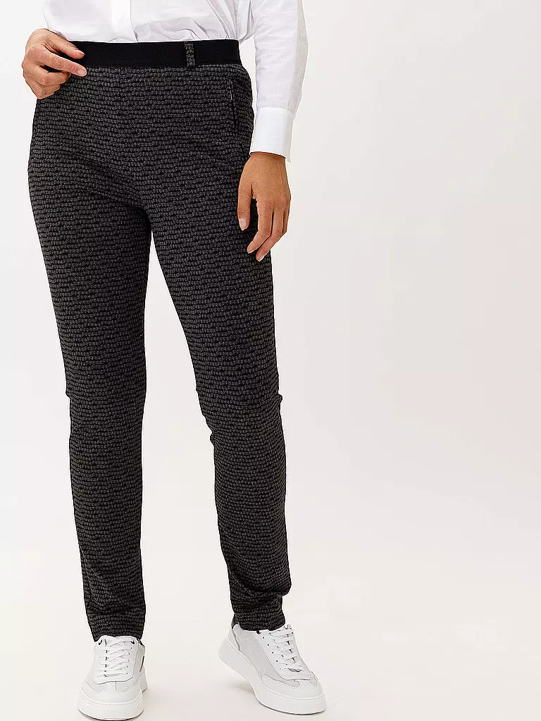 RAPHAELA BY BRAX Hose Super Slim FIt LILLYTH grau