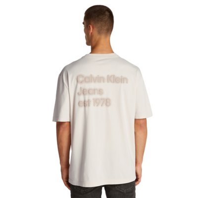 Tee-shirt à manches courtes homme Washed Puff Print CALVIN KLEIN