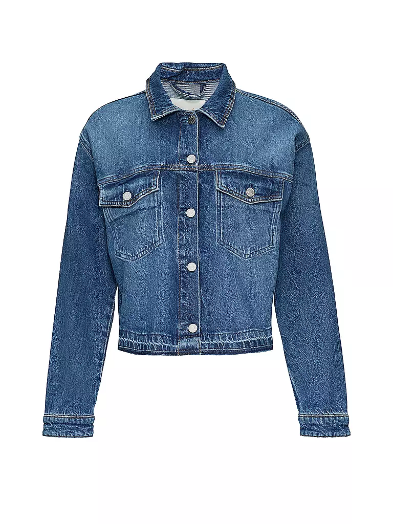 S.OLIVER Jeansjacke  blau