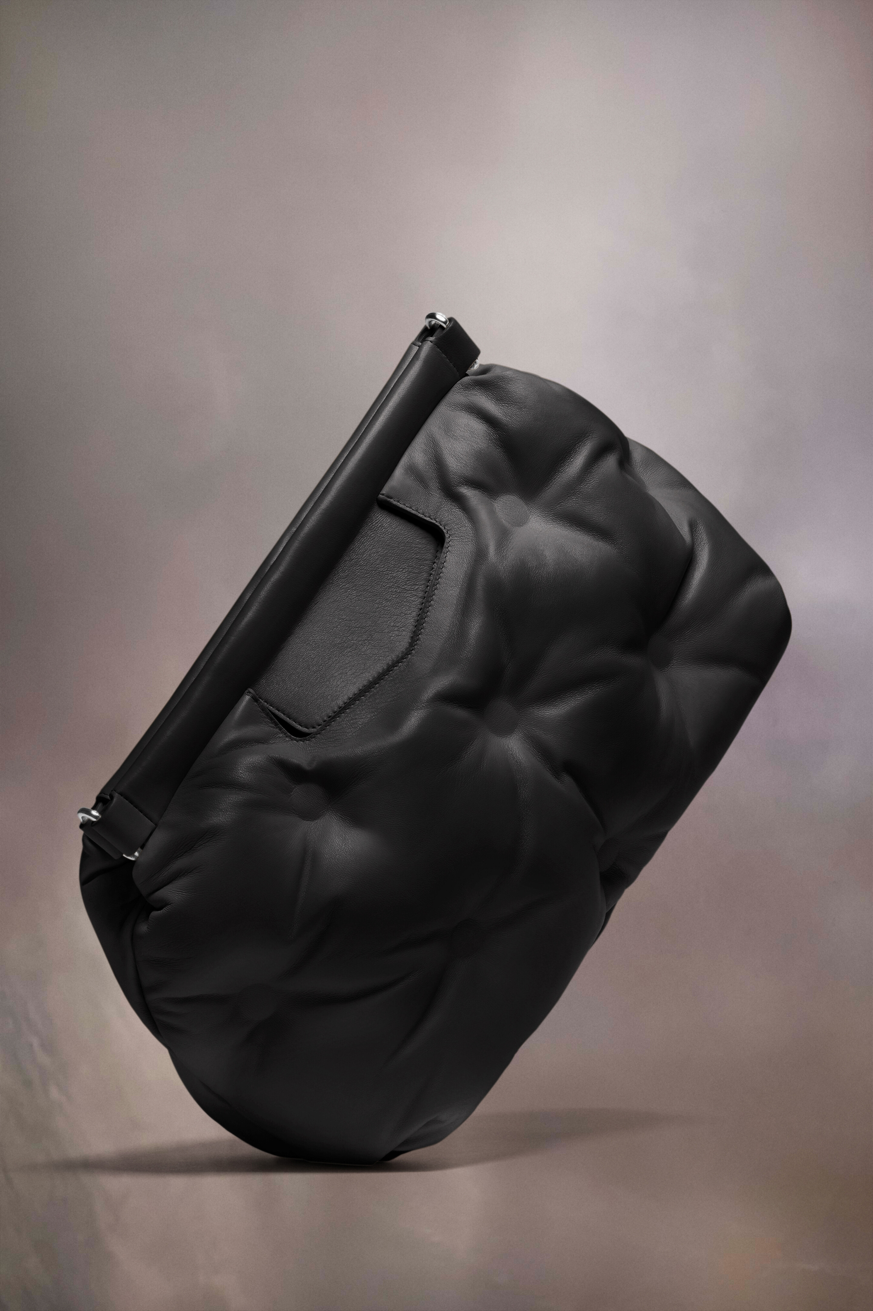Sac Glam Slam Classique Medium En Cuir Noir
