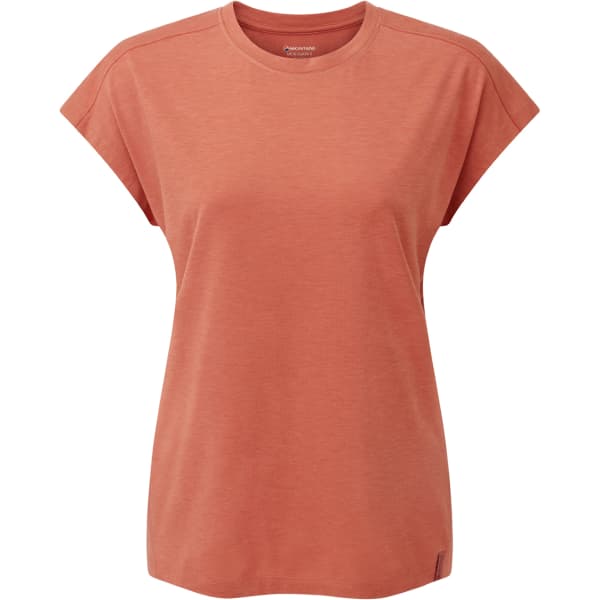 T-shirt randonnée MONTANE W MIRA T-SHIRT TERRACOTTA TERRACOTTA