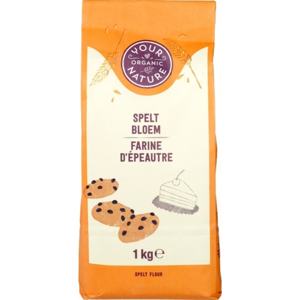 3x Your Organic Nature Speltbloem Bio 1 kg
