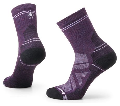Chaussettes Femme Smartwool Light Cushion Mid Crew Violet