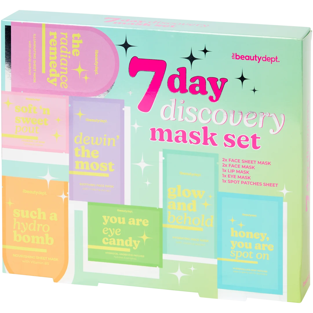 The Beauty Dept. maskerset 7-delig