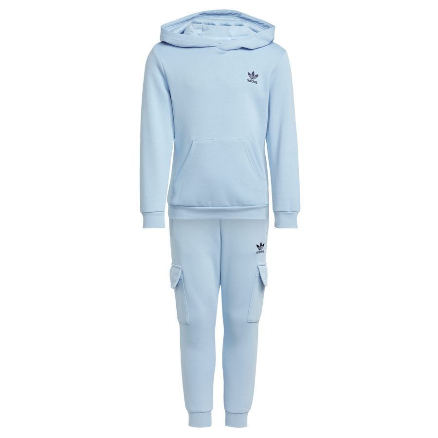 Adidas Original Ensemble à capuche 1/2 zip cargo enfants