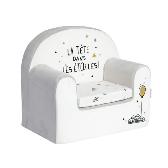 Etoiles filantes fauteuil déhoussable et coussin   de               Little Band
