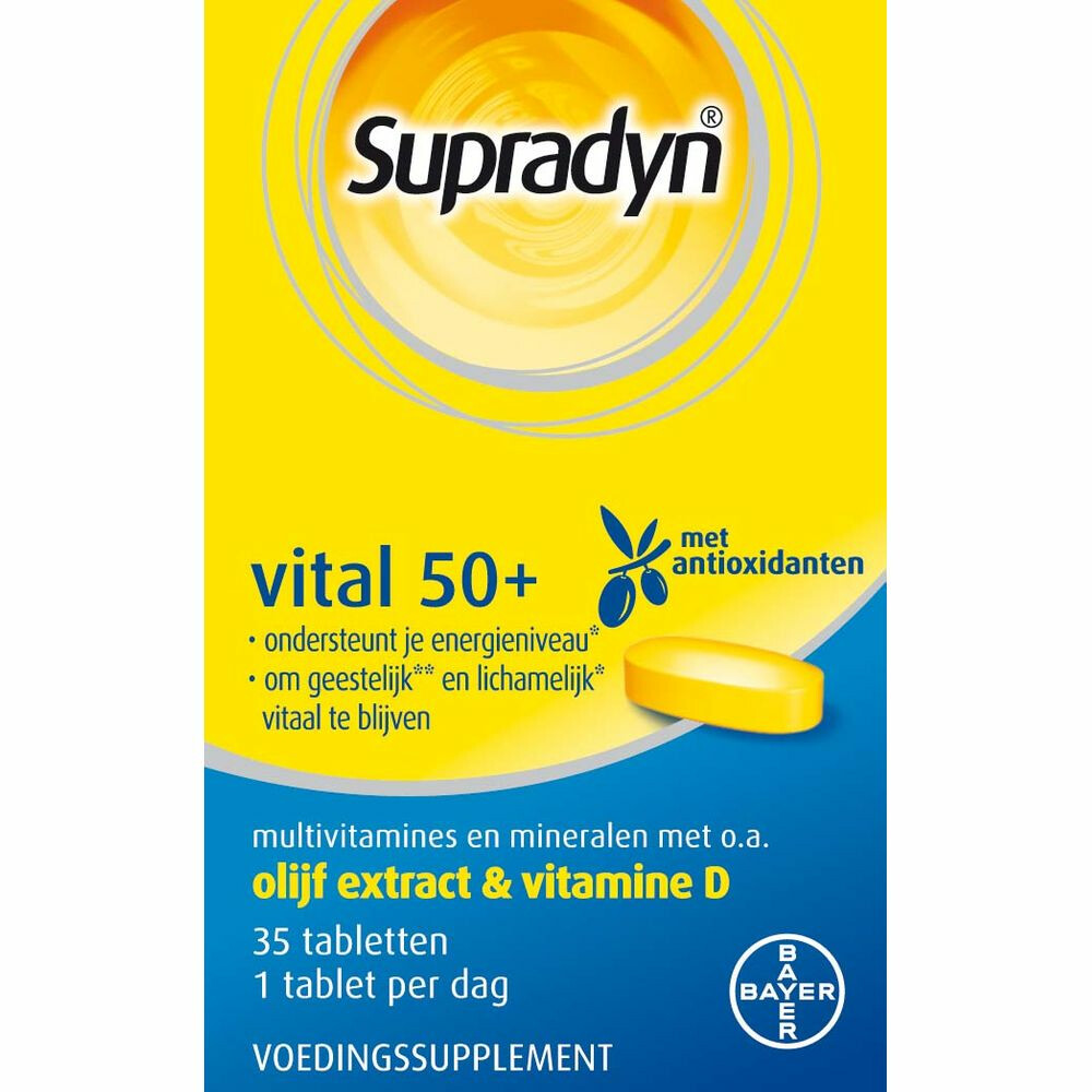 2x Supradyn Vital 50+ 35 tabletten