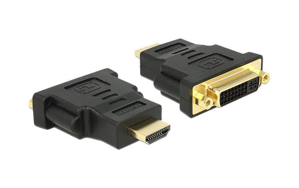 Adapter HDMI - DVI-I, 4K/30HzUmwandlung von HDMI in einen DVI Port