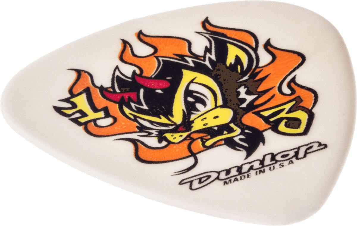 Jim Dunlop Blackline Original Alan Forbes, Sachet De 36, Cat, White, 0.73 Mm - Médiators