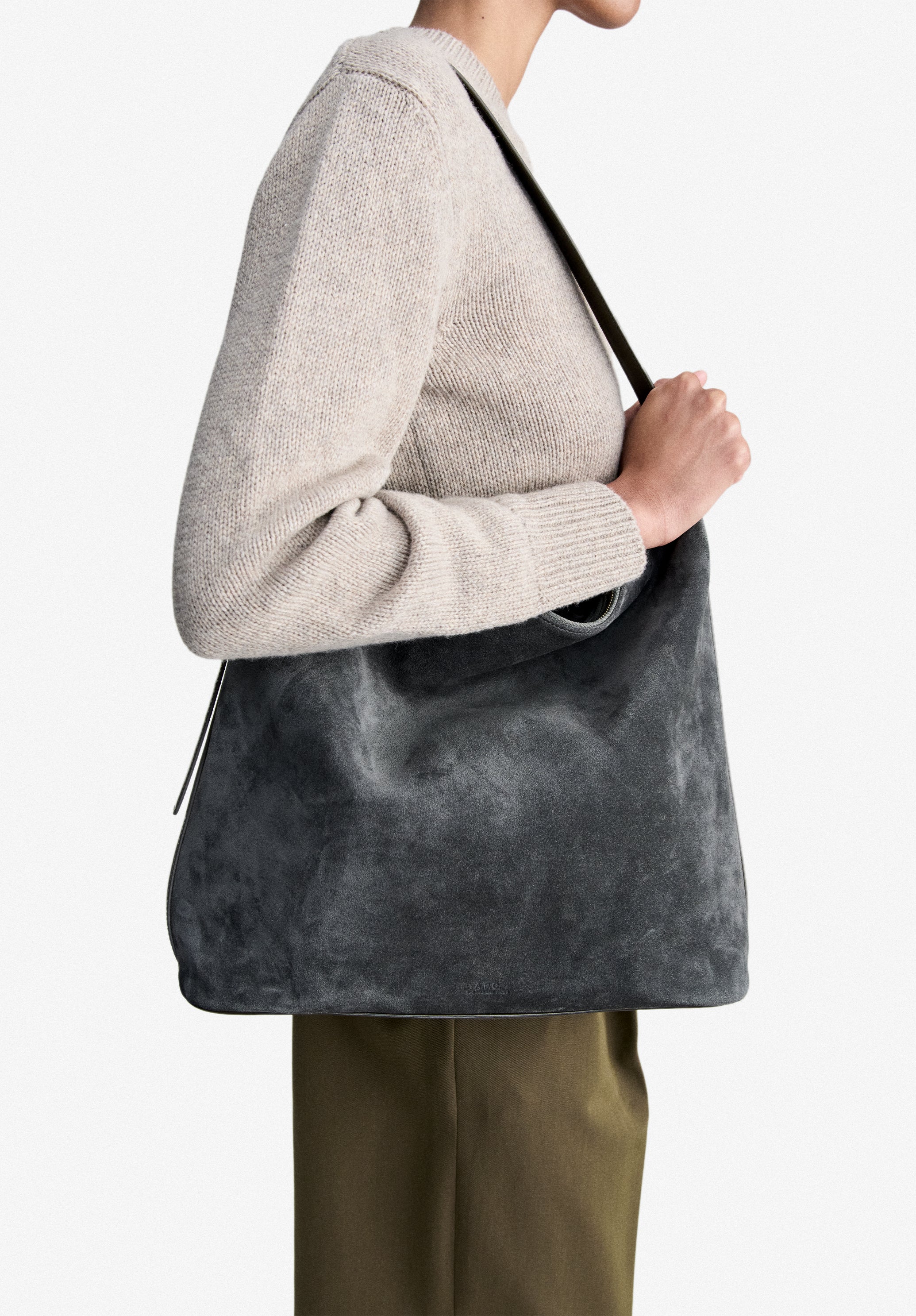sac vera maxi - Gris ardoise