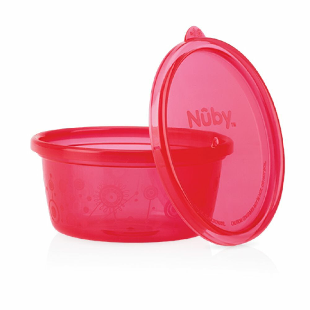 Nuby Voeding Bewaarbakjes 6 stuks300 ml