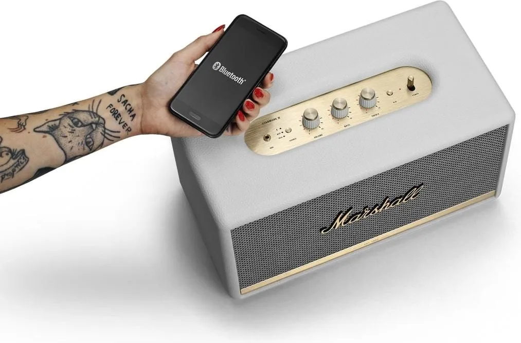 Marshall Stanmore 2 BT Blanc Enceintes connectées