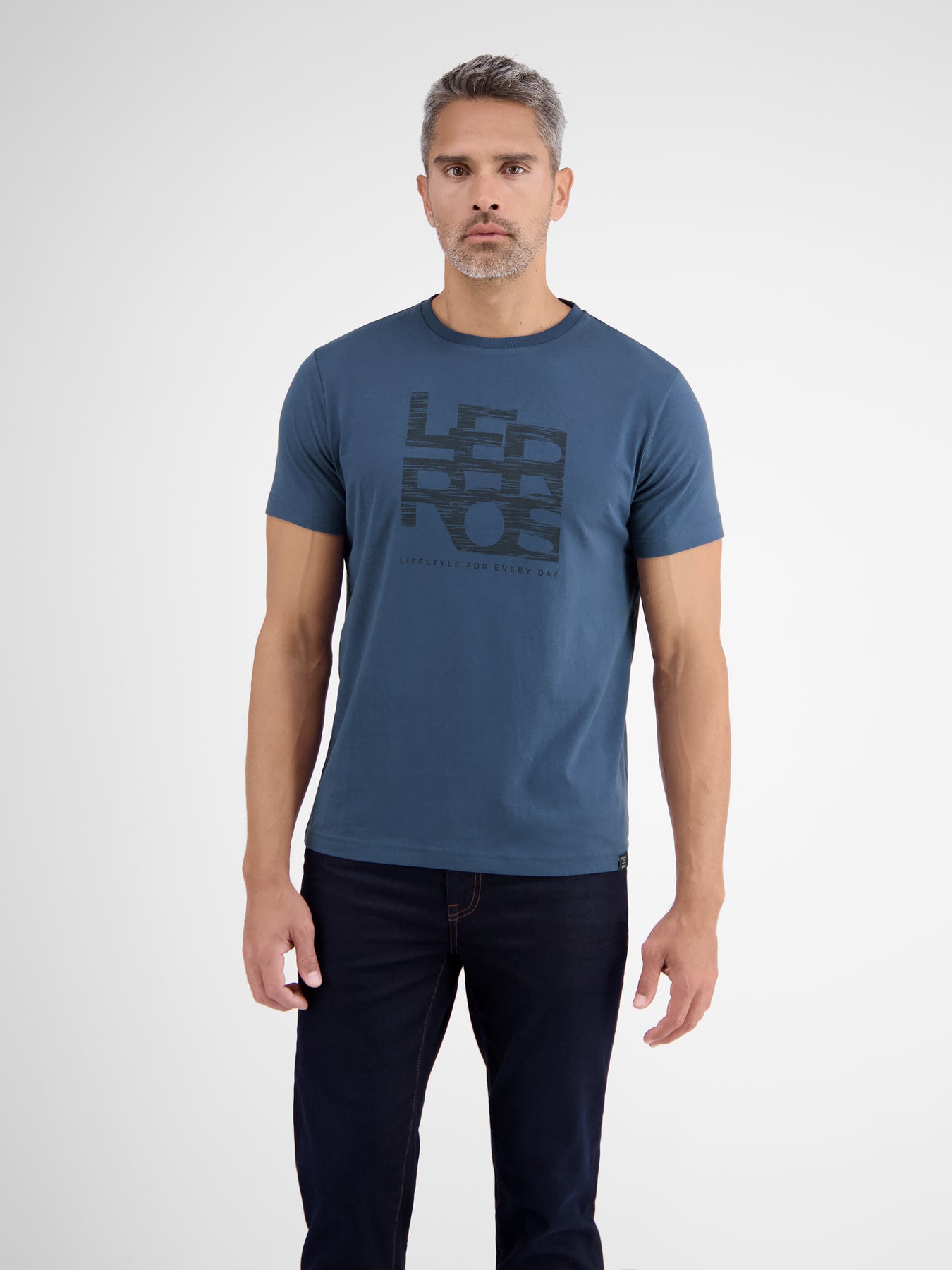 T-Shirt mit LERROS Print