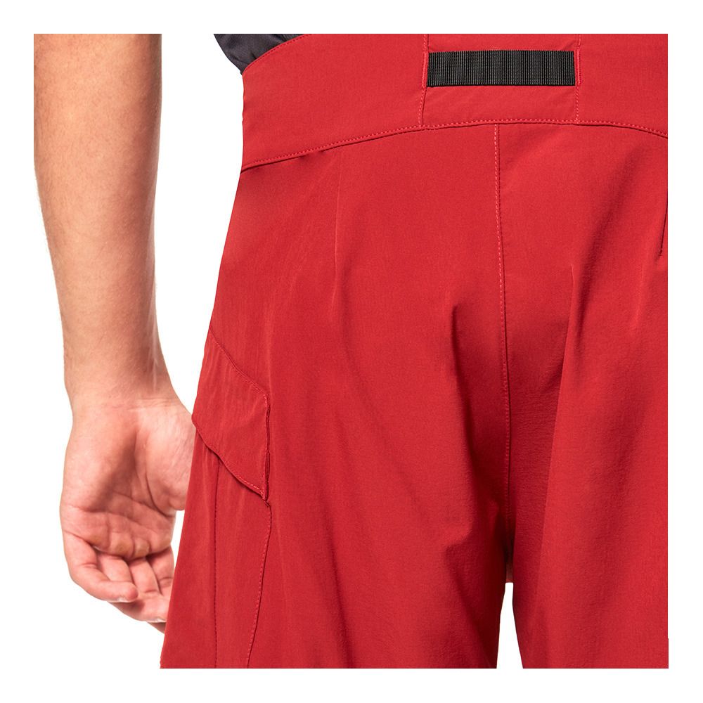 Oakley DROP IN - Short 2 en 1 Homme iron red