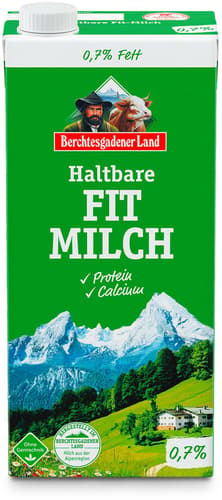 Berchtesgadener Land Haltbare Fit-Milch 0,7% Fett